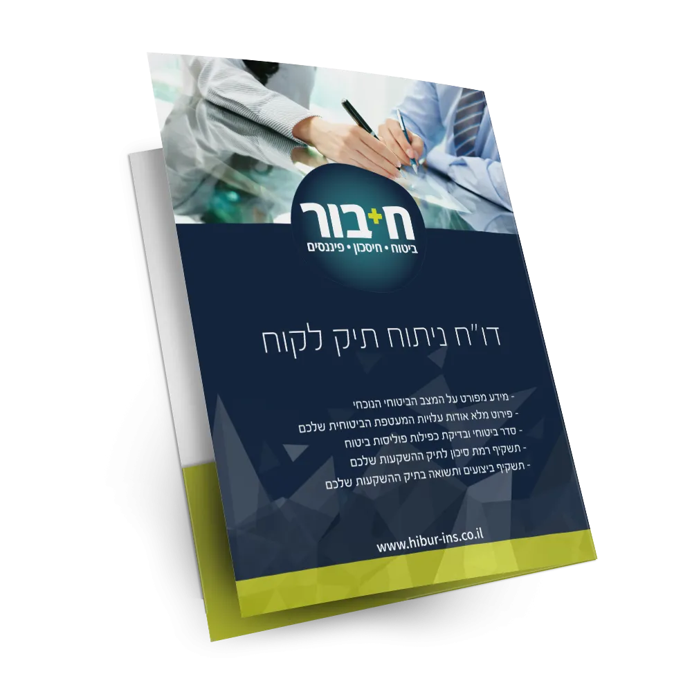 ניתוח תיק ביטוח - מעיין מלה אהרון סוכנת ביטוח